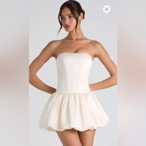 Oh Polly Bubble Hem Corset Dress